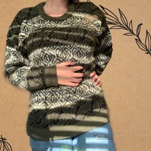 Handmade Green Sweater